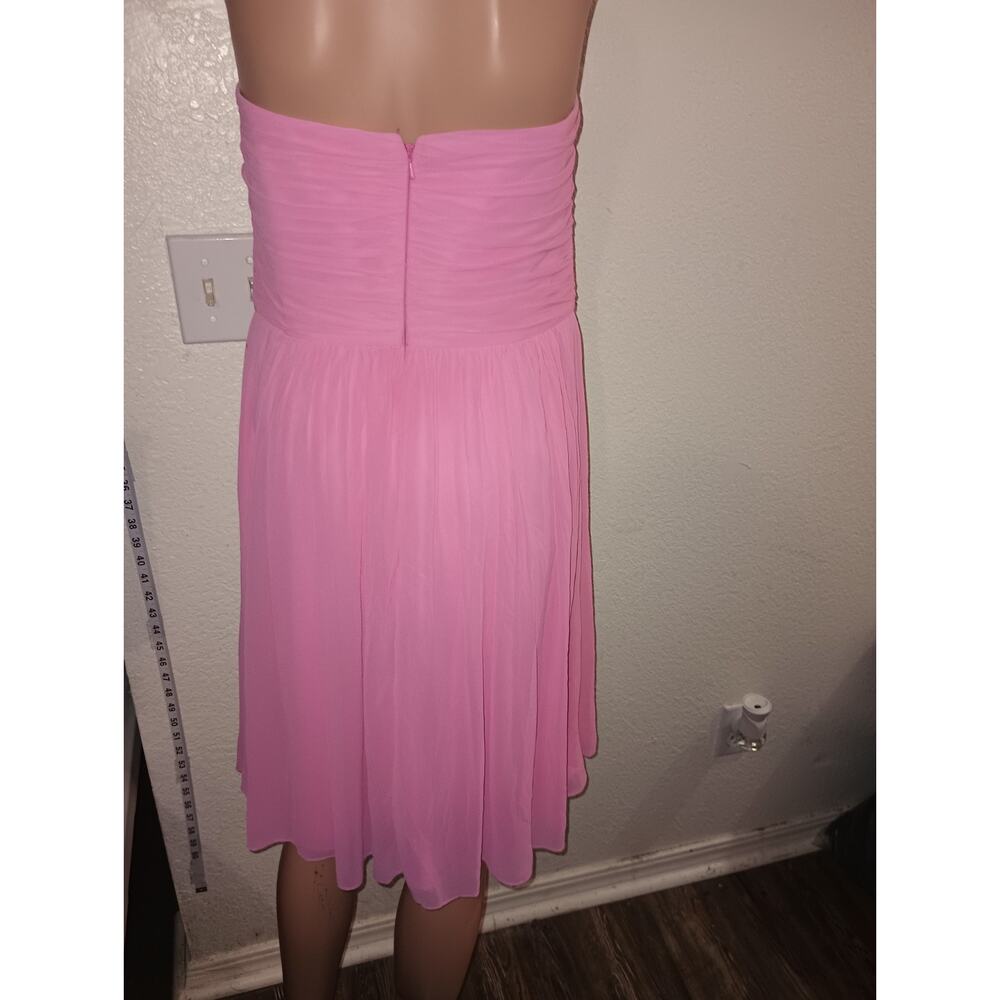After Six Pink Strapless Sweetheart Gown Size 8 W011 - Picture 9 of 12